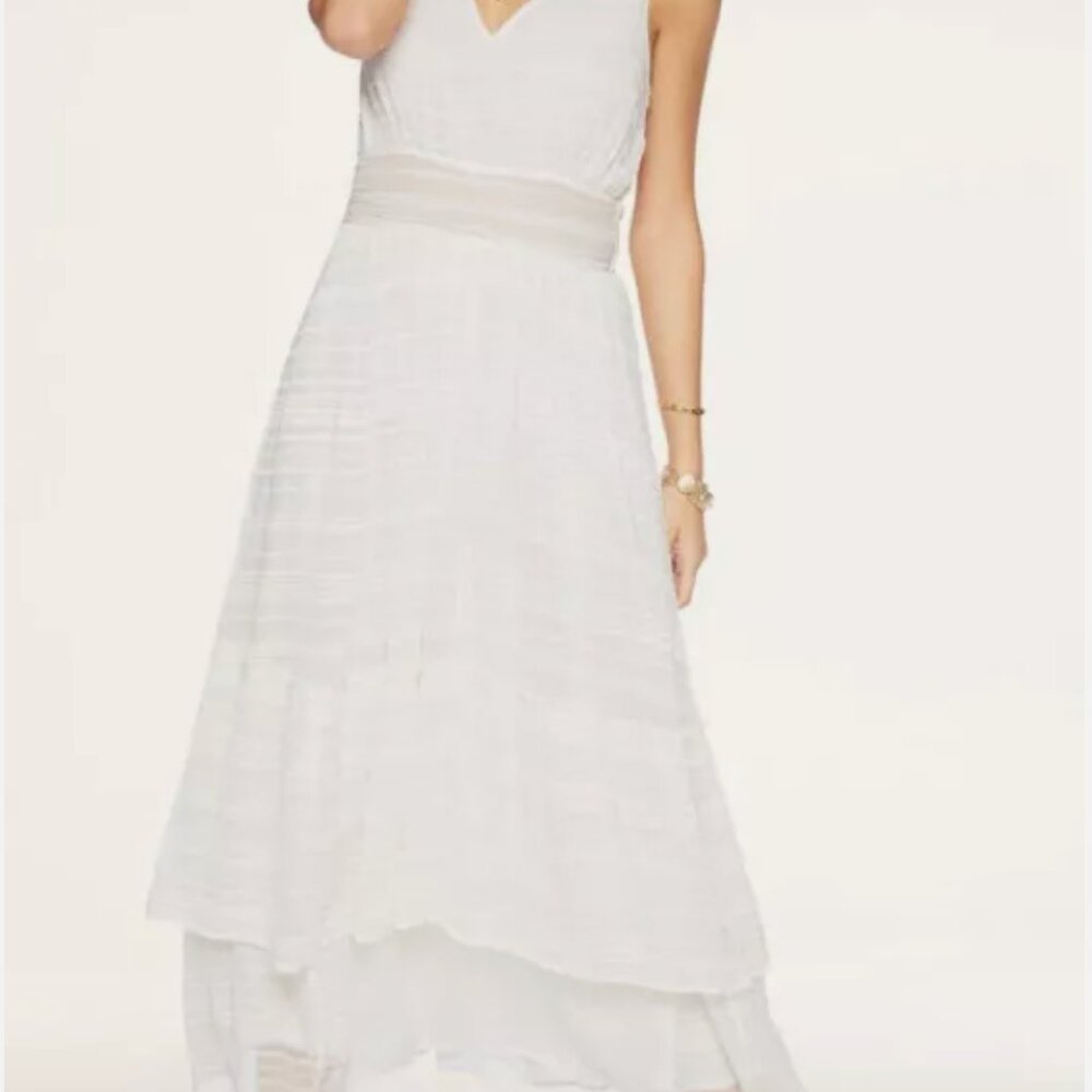 NWT Ramy Brook Tate Dress Silk Size 6 Maxi